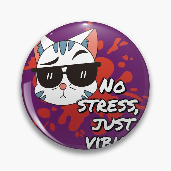 Item preview, no stress,just vibing designed and sold by Dazzlingdesign3.