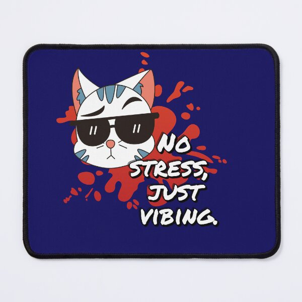 Item preview, no stress,just vibing designed and sold by Dazzlingdesign3.