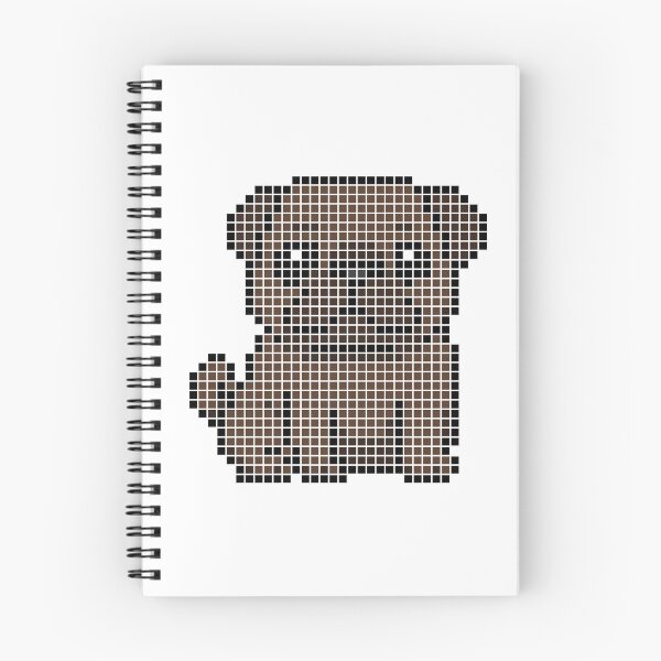 Item preview, Pixeled Pug (Brown) designed and sold by Brain Fart Buffet.