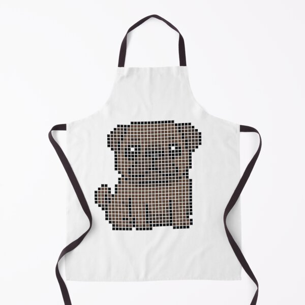 Item preview, Pixeled Pug (Brown) designed and sold by Brain Fart Buffet.