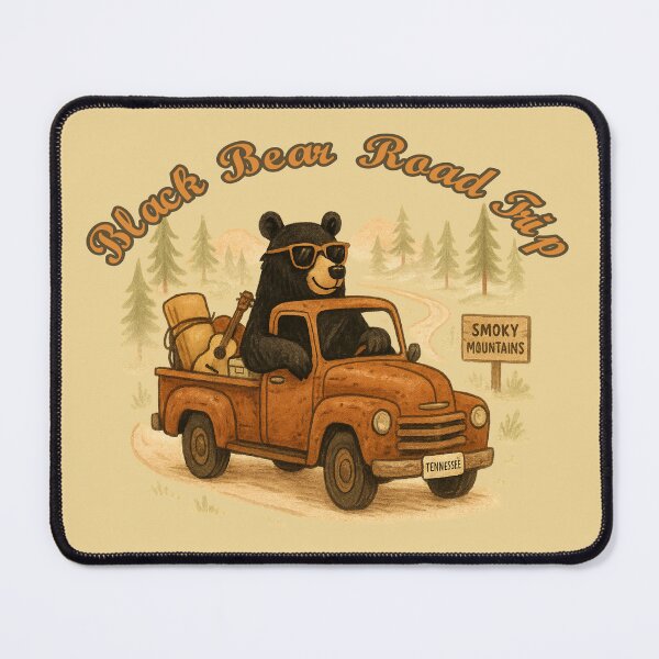 Item preview, Black Bear Tennessee: Smoky Mountain Road Trip designed and sold by Globalcitytees.