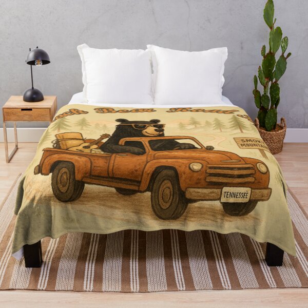 Item preview, Black Bear Tennessee: Smoky Mountain Road Trip designed and sold by Globalcitytees.