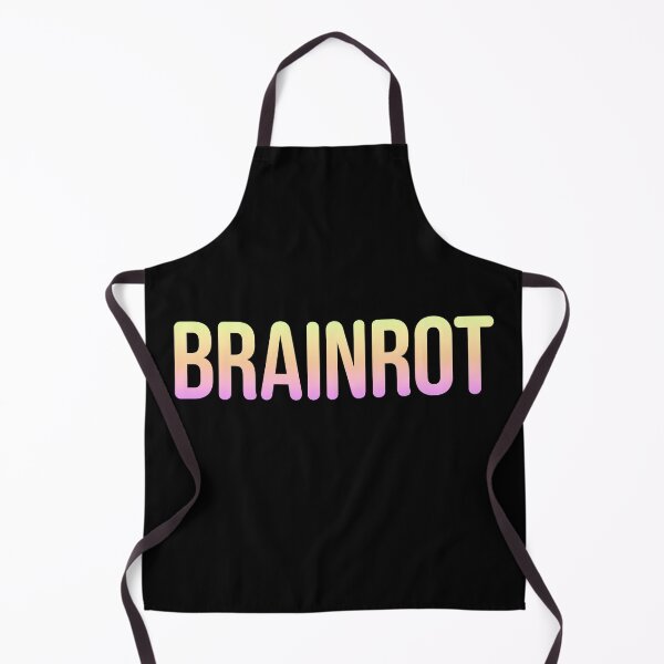 Artikelvorschau, Brainrot im Neon-Farbverlauf entworfen und verkauft von Memes N Lore .