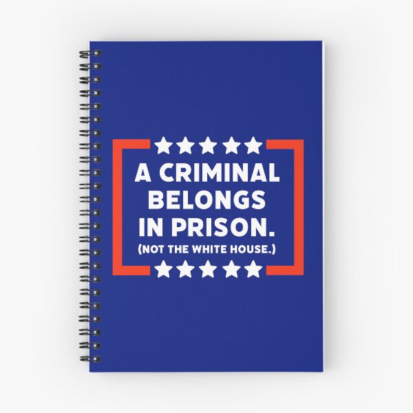 Item preview, A criminal belongs in prison.  designed and sold by Rachel the Artist .
