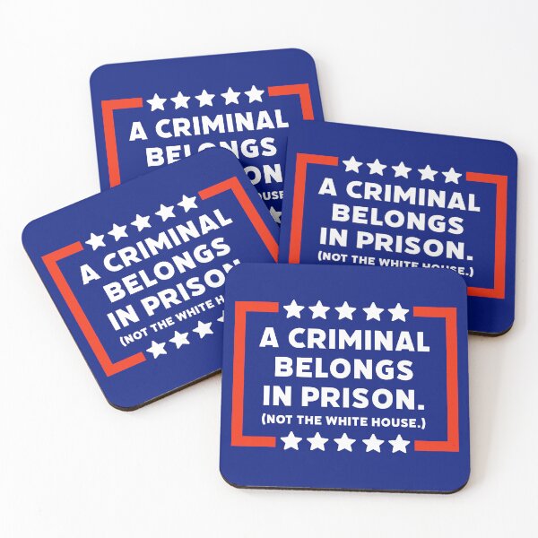 Item preview, A criminal belongs in prison.  designed and sold by Rachel the Artist .