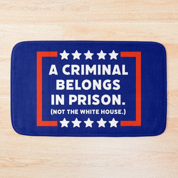 Item preview, A criminal belongs in prison.  designed and sold by Rachel the Artist .