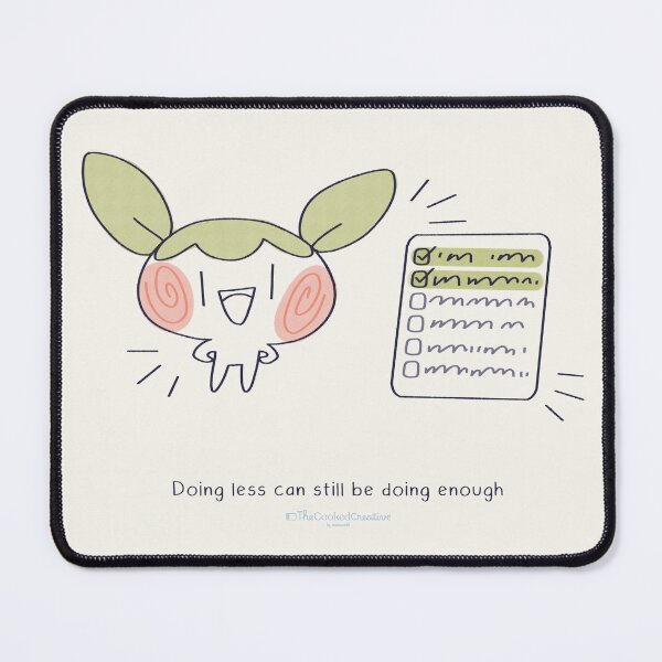 Item preview, Doing less can still be doing enough designed and sold by TheCookedCreative.