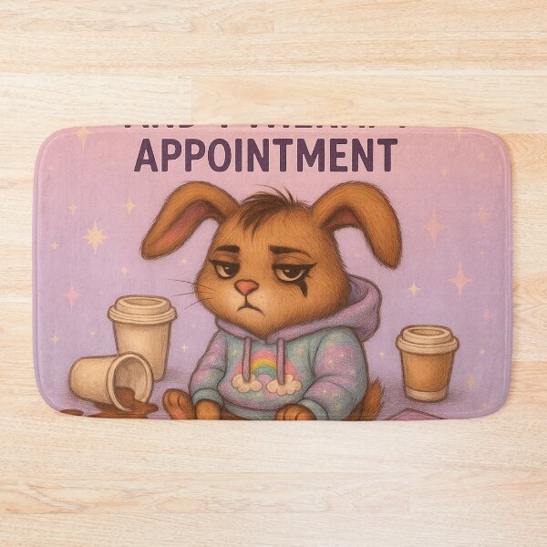 Item preview, I Have 99 Problems and 1 Therapy Appointment – Crisis Cat Art designed and sold by Neovibe Print.