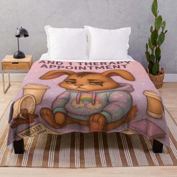 Item preview, I Have 99 Problems and 1 Therapy Appointment – Crisis Cat Art designed and sold by Neovibe Print.