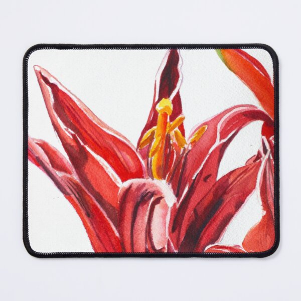 Item preview, Burgundy Lily Grace designed and sold by PinkRhinoArt.