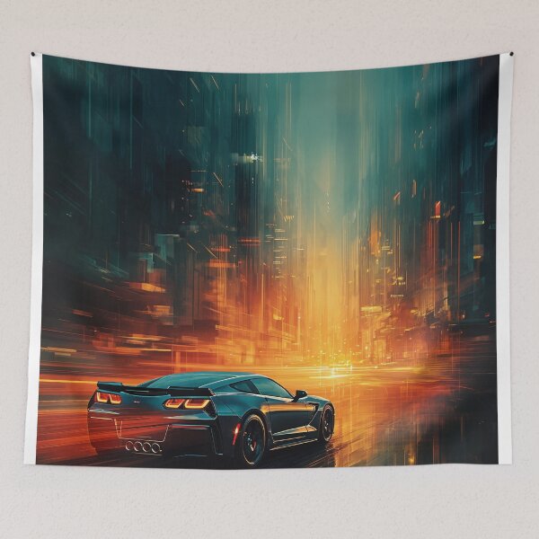 Item preview, Ignition Point: Velocity Through the Neon Abyss designed and sold by oanaunciuleanu.