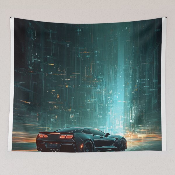 Item preview, Ignition Point: Velocity Through the Neon Abyss designed and sold by oanaunciuleanu.
