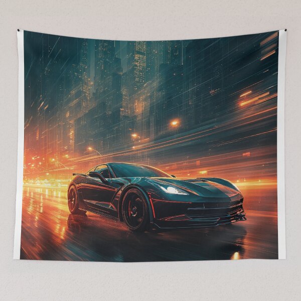 Item preview, Ignition Point: Velocity Through the Neon Abyss designed and sold by oanaunciuleanu.