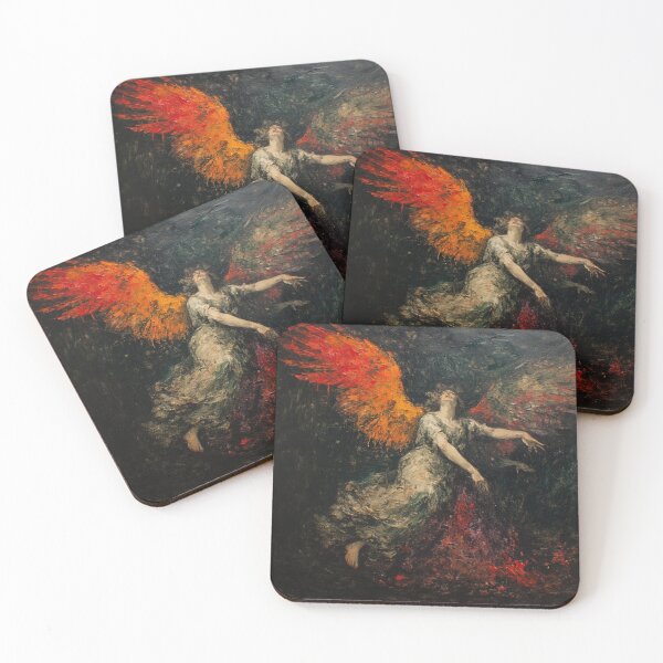 Item preview, Dark Goth Angel Art designed and sold by TheDarkWardrobe.