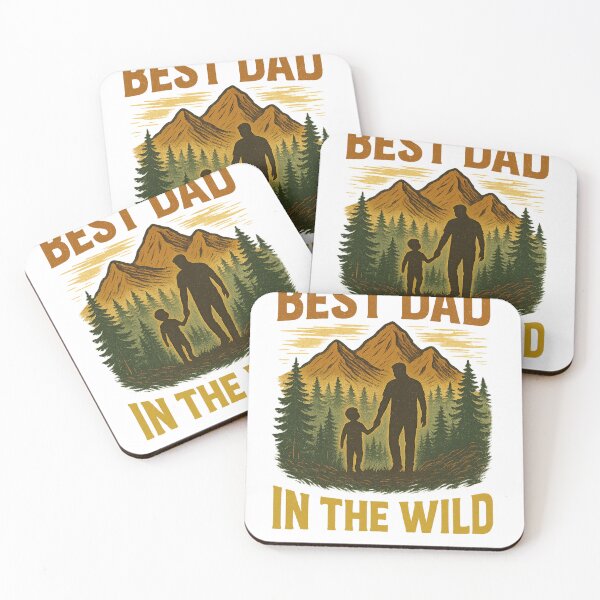 Item preview, "Best Dad in the Wild – Vintage Outdoor Father's Day Shirt | Wilderness Dad Gift Idea" designed and sold by Cgriffin18.