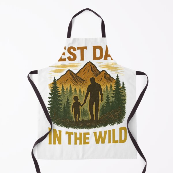 Item preview, "Best Dad in the Wild – Vintage Outdoor Father's Day Shirt | Wilderness Dad Gift Idea" designed and sold by Cgriffin18.