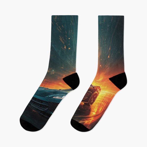 Item preview, Ignition Point: Velocity Through the Neon Abyss designed and sold by oanaunciuleanu.