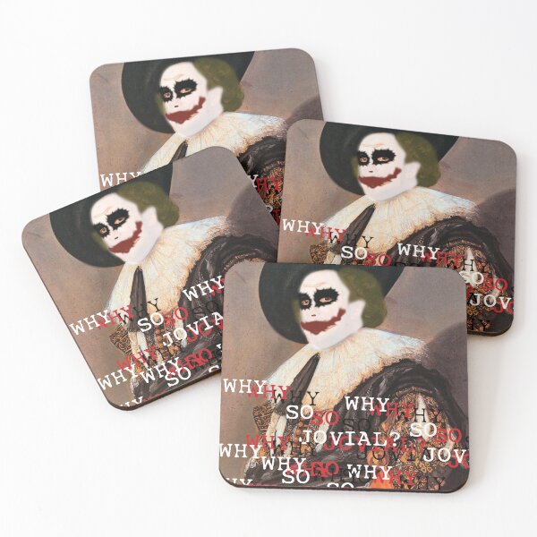 Item preview, why so jovial? laughing joker designed and sold by Flintworks.