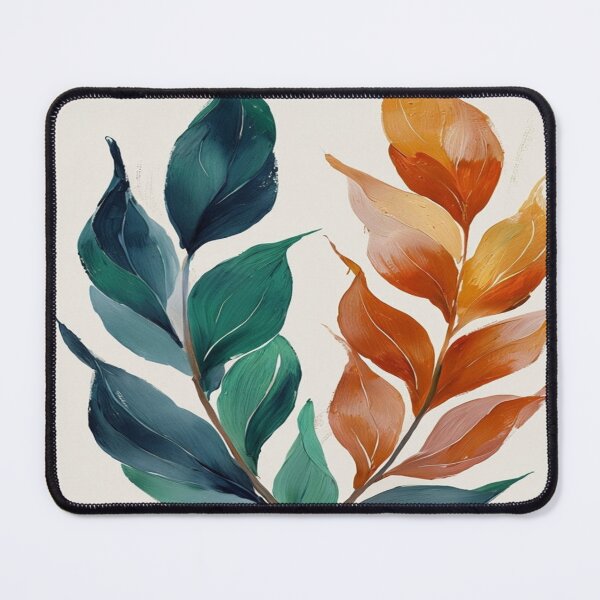 Item preview, Green and orange plant branch designed and sold by saly55887.