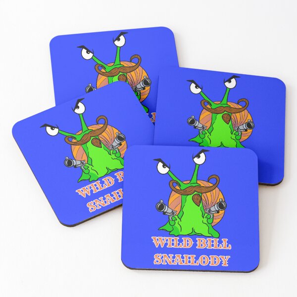 Item preview, Wild Bill Snailody: fastest gunslinger this slime of the west designed and sold by Kate Miller Illustrator.