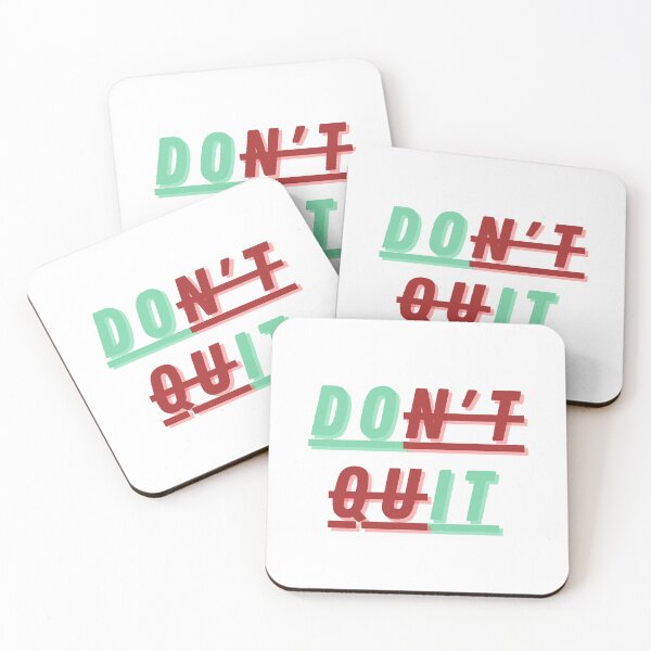 Item preview, Don't QUIT  designed and sold by Abdelillah10.