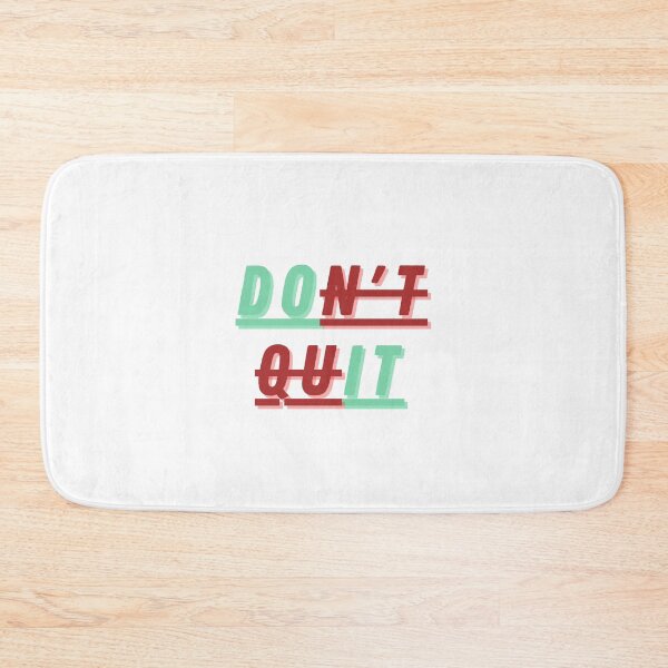 Item preview, Don't QUIT  designed and sold by Abdelillah10.