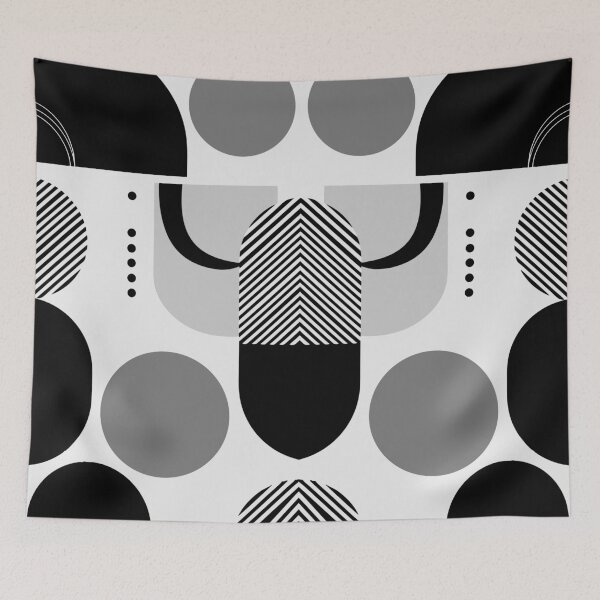 Item preview, Bauhaus Geometric Art Print Minimalist Design designed and sold by Timegraf.