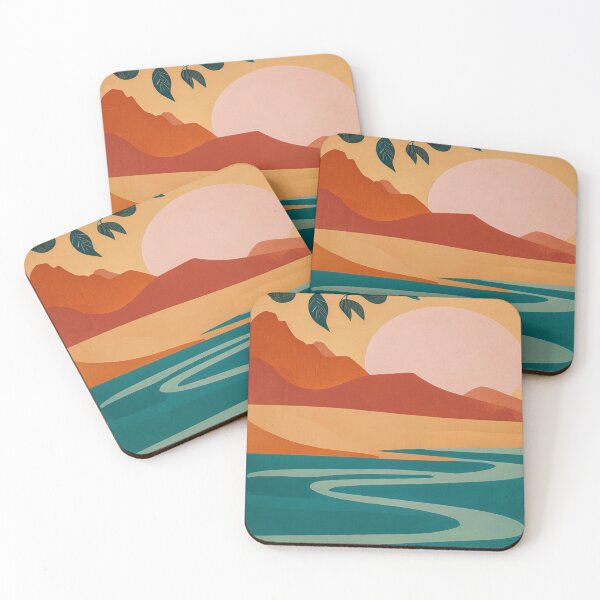 Item preview, Surreal sunset scene designed and sold by saly55887.