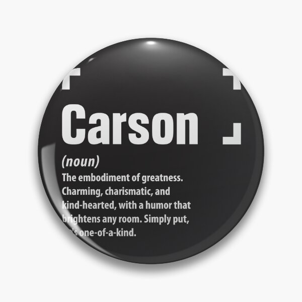 Item preview, Carson Definition Funny Name Carson designed and sold by cidolopez.
