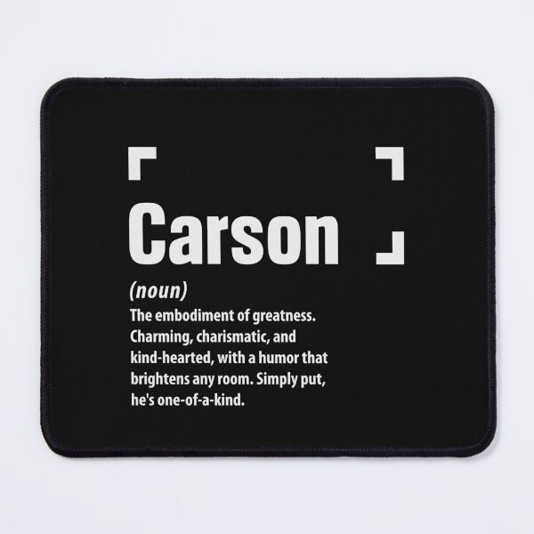 Item preview, Carson Definition Funny Name Carson designed and sold by cidolopez.