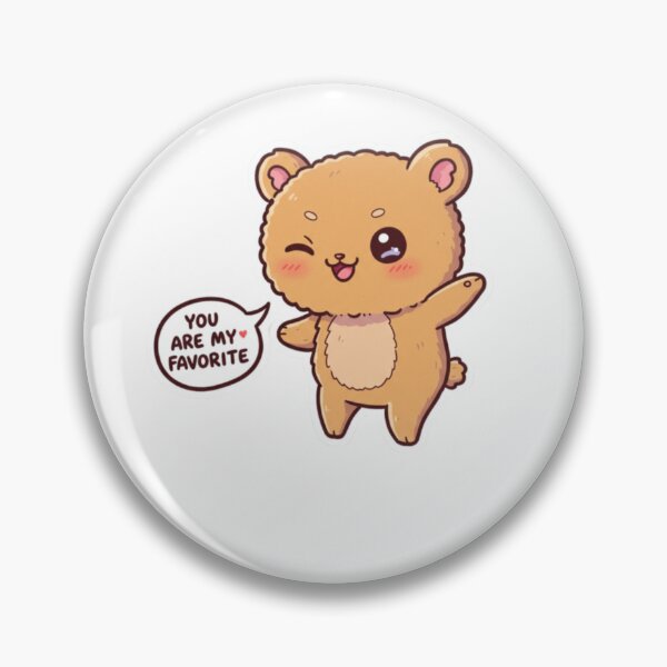 Item preview, Cuteness Alert – Adorable Winking Animal Message designed and sold by MorishimaSenpai.