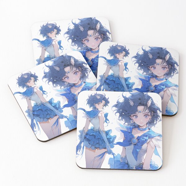 Item preview, Stylized Eternal Sailor Mercury designed and sold by Solace Sparkles.