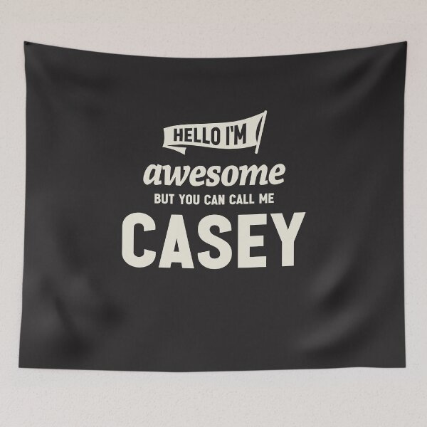 Item preview, Hello I'm Awesome Casey Funny Name Casey designed and sold by cidolopez.