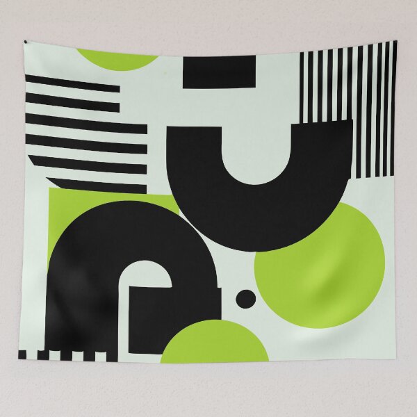 Item preview, Bauhaus Geometric Art Print Minimalist Design designed and sold by Timegraf.
