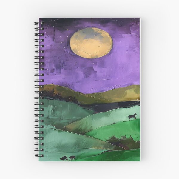 Item preview, Watercolor night scene designed and sold by saly55887.