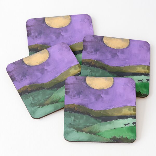Item preview, Watercolor night scene designed and sold by saly55887.