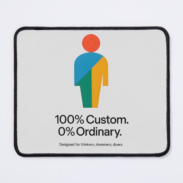 Item preview, 100% Custom. 0% Ordinary. – Bold Geometric Silhouette Design designed and sold by Ashidre.