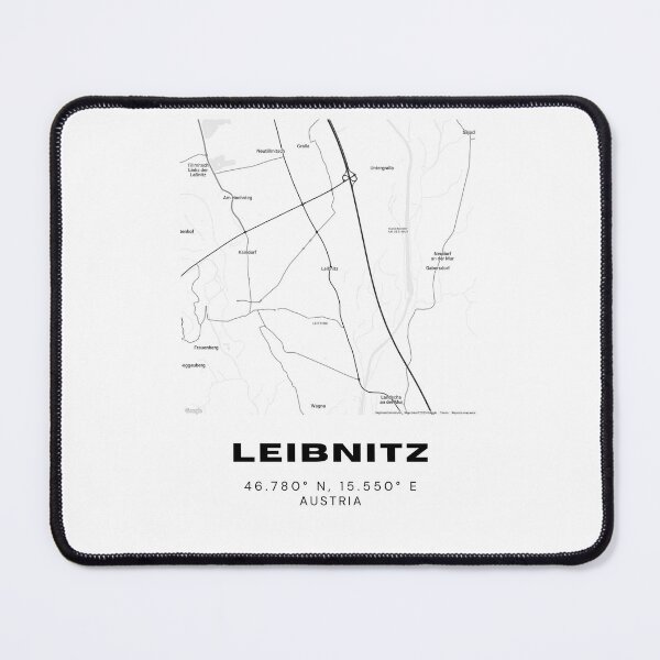 Item preview, Leibnitz Map – Southern Austria Minimalist Map Art designed and sold by RM-Journey.