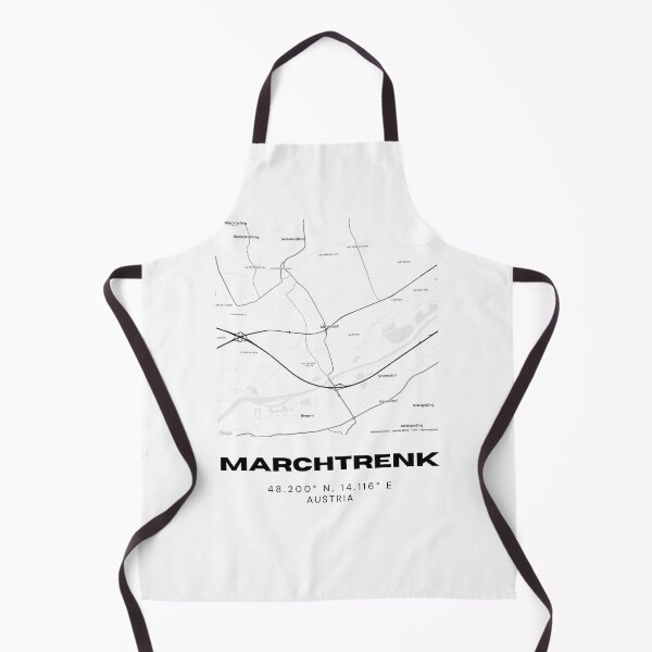 Item preview, Marchtrenk Map – Upper Austria Minimalist Urban Layout Art designed and sold by RM-Journey.