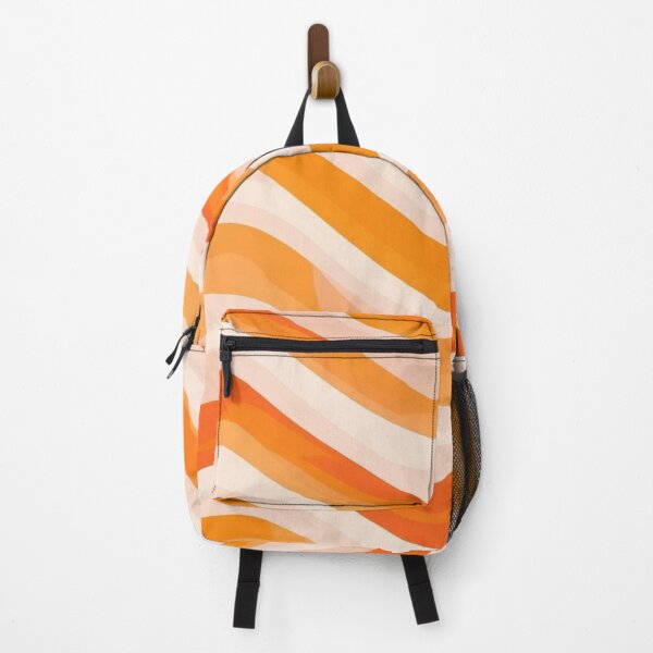 Item preview, Orange waves pattern designed and sold by saly55887.