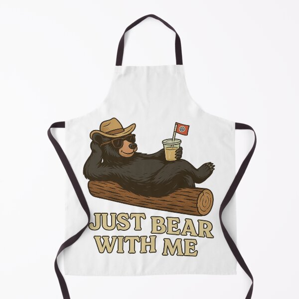 Item preview, Just Bear With Me – Black Bear Tennessee in the Smoky Mountains designed and sold by Globalcitytees.