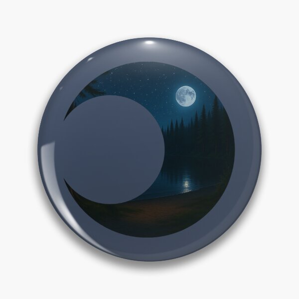 Item preview, Moonlit Lake - Book Setting designed and sold by AmberRoseWrites.