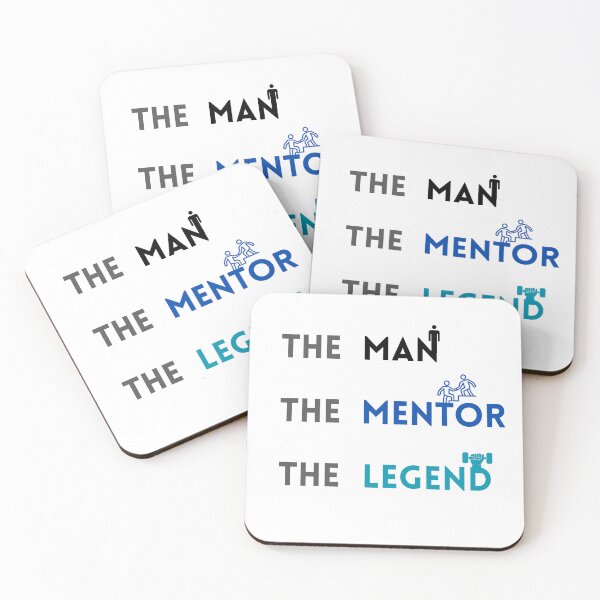 Item preview, The Man. The Mentor. The Legend. | Gift for Coach, Teacher, Boss, Dad designed and sold by TheCutesyDoodle.