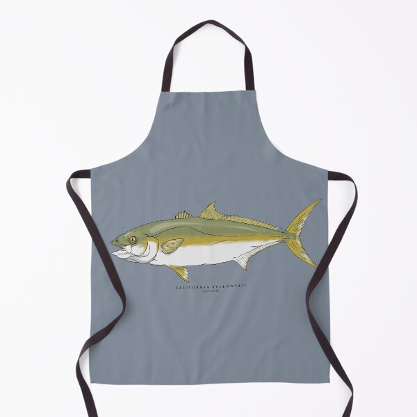 Item preview, California Yellowtail, Seriola lalandi designed and sold by Doob's Doodles.