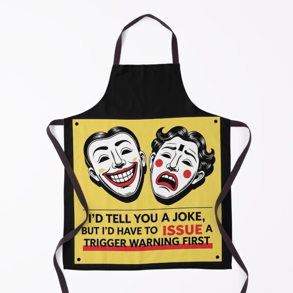 Item preview, Pop Art Trigger Warning Theater Masks designed and sold by PokkuBer.