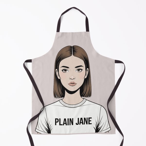 Item preview, Plain Jane: Minimalist Cartoon Woman designed and sold by PokkuBer.