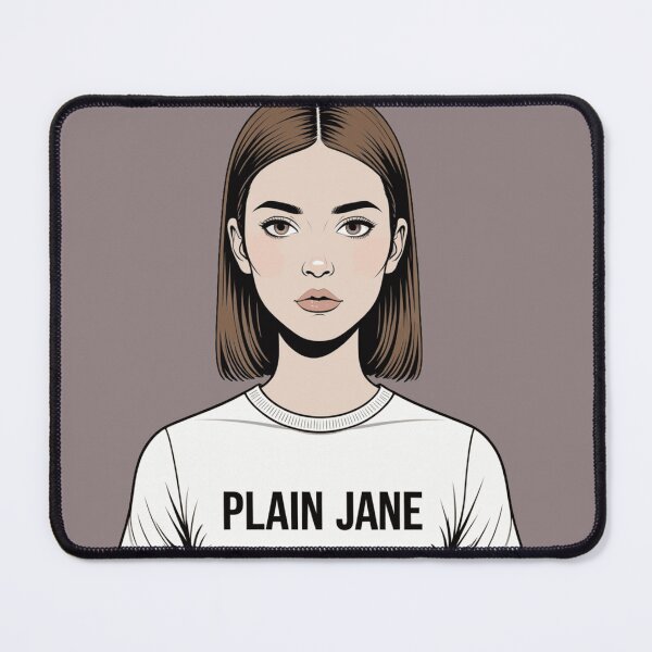 Item preview, Plain Jane: Minimalist Cartoon Woman designed and sold by PokkuBer.