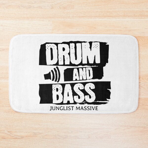 Item preview, DRUM AND BASS  - Speaker Icon Print (Black)  designed and sold by Discothreadz.