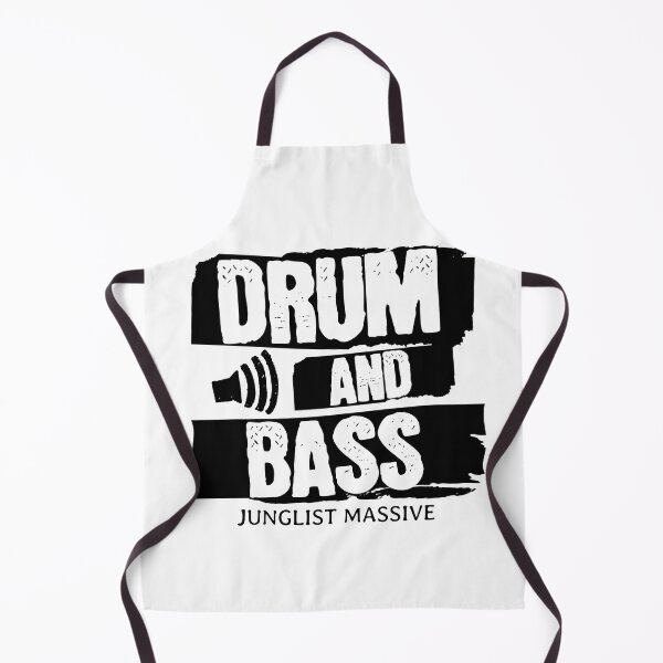 Item preview, DRUM AND BASS - Speaker Icon Print (Black) designed and sold by Discothreadz.