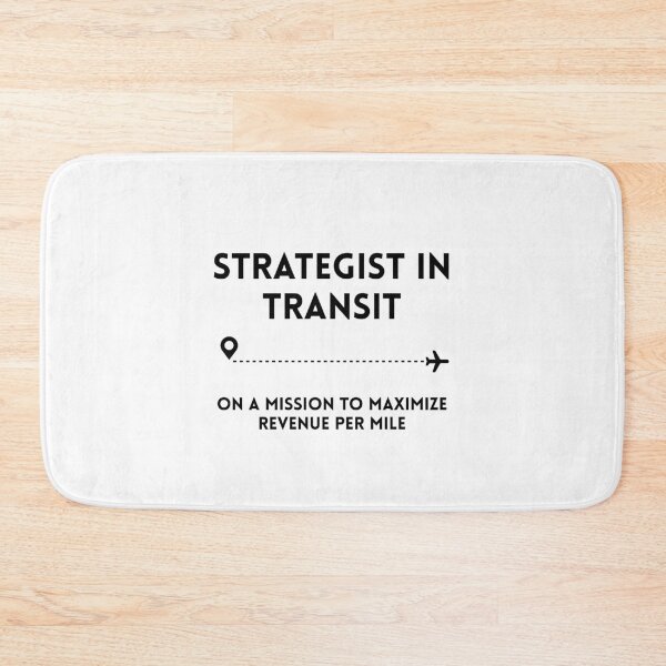 Item preview, Strategist in Transit | Funny Consultant & Project Manager Travel Desig designed and sold by TheCutesyDoodle.